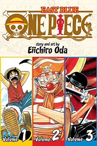 One Piece (3-in-1 Edition) Volume 1 (One Piece (Omnibus Edition)) [Idioma Inglés]: Includes vols. 1, 2 & 3