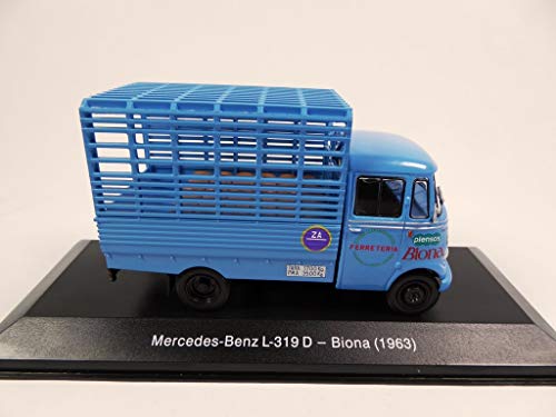 OPO 10 - Camión publicitario 1/43 Compatible con Mercedes-Benz L-319D BIONA 1963 (ES05)