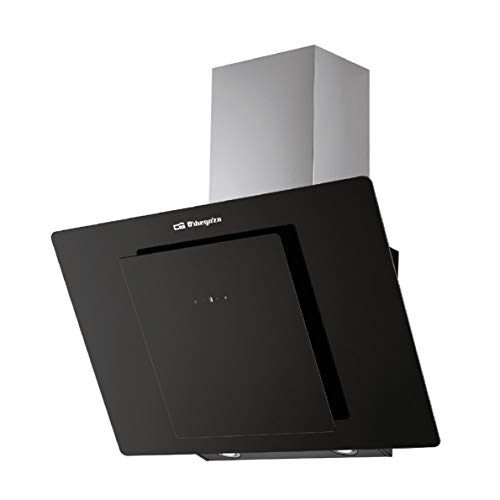 Orbegozo DS 80170 N – Campana extractora, 69.5 cm, frontal cristal templado, extracción 728.1 m3/h, 4 niveles de potencia, 300 W Orbegozo DS 80170 N – Campana extractora, 69.5 cm, frontal cristal templado, extracción 728.1 m3/h, 4 niveles de potencia, 300 W