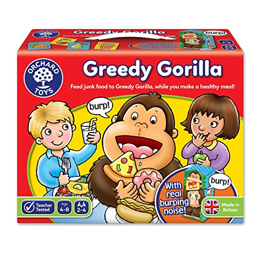 Orchard Toys Greedy Gorilla - Juego de Mesa con Ilustraciones (en inglés)