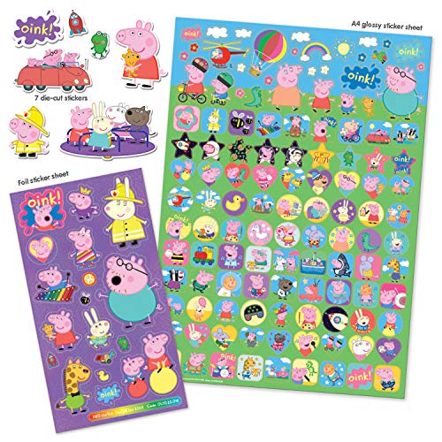 Paper Projects- Peppa Pig Mega Paquete de pegatinas (01.70.22.018) , color/modelo surtido Paper Projects- Peppa Pig Mega Paquete de pegatinas (01.70.22.018) , color/modelo surtido