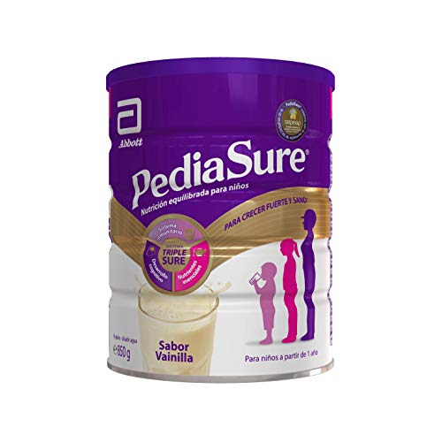 PediaSure Complemento Alimenticio para Niños, Sabor Vainilla, con Proteínas, Vitaminas y Minerales - 850 gr