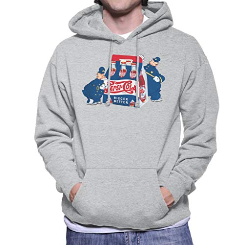 Pepsi Cola Cops Retro Men's Hooded Sweatshirt
