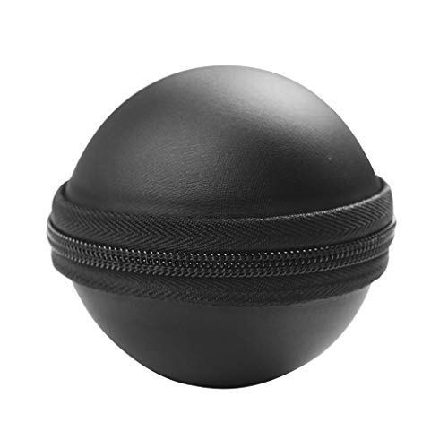 perfk Bolsa de Protección Caja de Almacenaje de Pokeball Plus Compatible con Switch, Negro con Hebillas