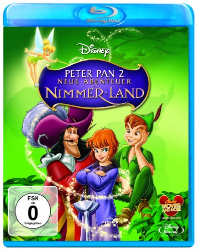 Peter Pan 2 - Neue Abenteuer in Nimmerland [Alemania] [Blu-ray]
