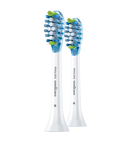 Philips Sonicare Adaptive Clean HX9042/07 - Set de 2 cabezales de recambio para cepillo de dientes eléctrico, color blanco