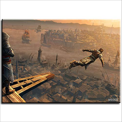 Pintura al óleo digital Assassin's Creed Revelations Kit de numeración de Constantinopla regalo 40X50 (sin marco)