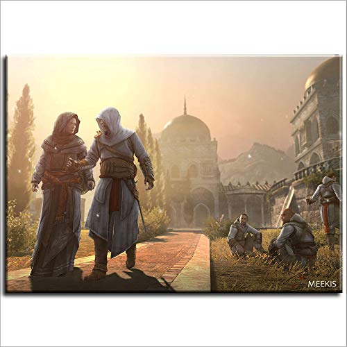 Pintura digital Assassin's Creed Revelations pintura por ordenador pintura al óleo regalo 40X50 (sin marco)