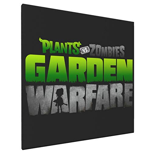 Plants Vs Zombies Garden Warfare - Lienzo decorativo para pared (40 x 40 cm), diseño indio bohemio