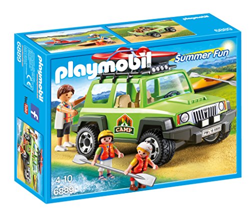Playmobil 6889 Playset Campamento de Verano con Coche Off-Road SUV, Multicolor Playmobil 6889 Playset Campamento de Verano con Coche Off-Road SUV, Multicolor