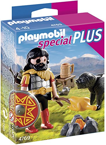 Playmobil Special Plus - Bárbaro con Perro - Bárbaro con Perro, Set de Juego , 10 x 3,5 x 12,5 cm, (4769) Playmobil Special Plus - Bárbaro con Perro - Bárbaro con Perro, Set de Juego , 10 x 3,5 x 12,5 cm, (4769)