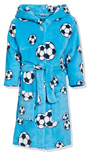 Playshoes - Albornoz con capucha de manga larga para niño,, 9-18 meses (74-80 cm), Azul Original Playshoes - Albornoz con capucha de manga larga para niño,, 9-18 meses (74-80 cm), Azul Original