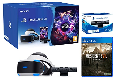 Playstation VR Resident Evil 7 Pack + VR Worlds + Camara V2