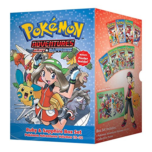 Pokémon Adventures: Includes Volumes 15-22 (Pokémon Manga Box Sets)