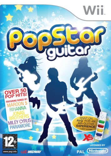 Pop Star Guitar (Wii) [Importación inglesa]