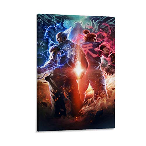 Póster de anime Street Fighter (Sf) Akuma y Heihachi - Cuadro decorativo para pared (60 x 90 cm) Póster de anime Street Fighter (Sf) Akuma y Heihachi - Cuadro decorativo para pared (60 x 90 cm)