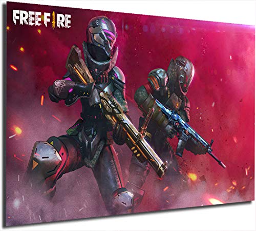 Póster de juego de disparos Fr-Ee para pared de fuego, 60,96 x 91,44 cm, arte de pared para dormitorio, decoración del hogar, sin marco Póster de juego de disparos Fr-Ee para pared de fuego, 60,96 x 91,44 cm, arte de pared para dormitorio, decoración del hogar, sin marco