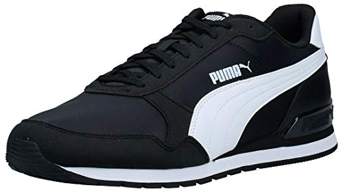 PUMA St Runner V2 NL', Zapatillas Unisex Adulto, Negro Black White, 37 EU