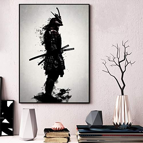 Puzzle 1000 piezas Samurai Japanese Anime Art Moda puzzle 1000 piezas Rompecabezas de juguete de descompresión intelectual educativo divertido juego familiar para niños adultos50x75cm(20x30inch)