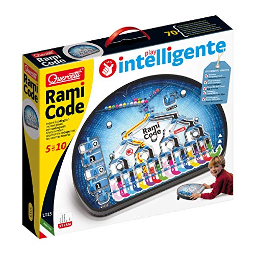 Quercetti-Quercetti-1015 Rami Code Bolas, Juego Educativo, Multi-Colore (1015)