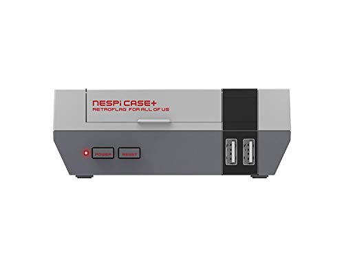RETROFLAG NESPi Case + Plus con Controladores de Juego con Ventilador de Refrigeración y Disipadores Térmicos para Raspberry Pi 3/2 Modelo B y Raspberry Pi 3B + RETROFLAG NESPi Case + Plus con Controladores de Juego con Ventilador de Refrigeración y Disipadores Térmicos para Raspberry Pi 3/2 Modelo B y Raspberry Pi 3B +