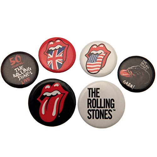 Rolling Stones The Pack de chapas (Talla Única) (Multi-colour)