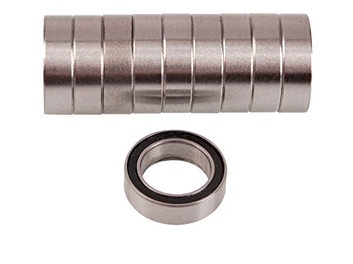 RT Reckward Tuning - Rodamientos de bolas (8 x 12 x 3,5 mm, MR128-2RS ABEC 3, 10 unidades) RT Reckward Tuning - Rodamientos de bolas (8 x 12 x 3,5 mm, MR128-2RS ABEC 3, 10 unidades)