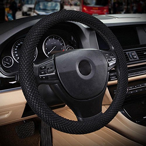 Rungao - Funda elástica universal resistente para volante de coche Rungao - Funda elástica universal resistente para volante de coche