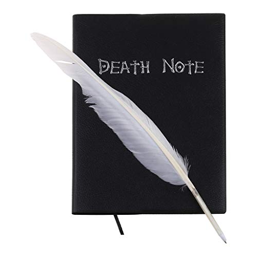 S-TROUBLE New Death Note Cosplay Cuaderno y Pluma Pluma Libro Animación Arte Escritura Diario
