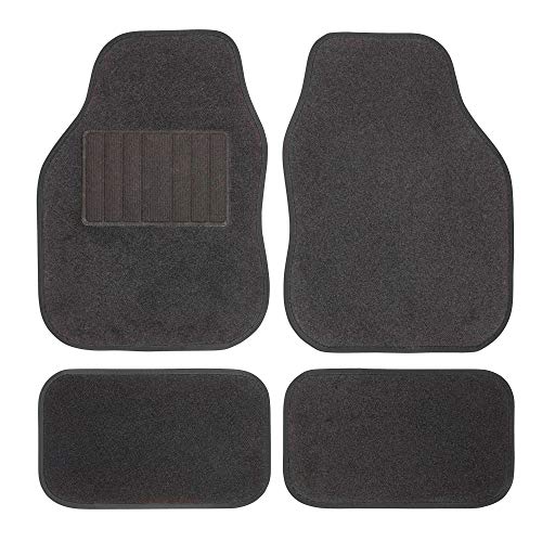 Safe Travel 27650 Alfombrillas universales para vehículos con volante a la izquierda, Almohadilla para los pies con costura, Costuras en Color Negro Safe Travel 27650 Alfombrillas universales para vehículos con volante a la izquierda, Almohadilla para los pies con costura, Costuras en Color Negro
