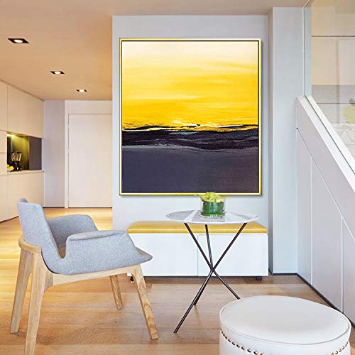 Sala de Estar Moderna Minimalista Pintura Decorativa Hotel Pintura al óleo sofá Fondo Pared luz Abstracta Pintura 40X60CM Sala de Estar Moderna Minimalista Pintura Decorativa Hotel Pintura al óleo sofá Fondo Pared luz Abstracta Pintura 40X60CM