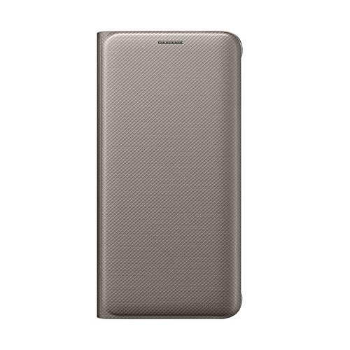 Samsung Flip Wallet EF-WG928 - Funda para Samsung Galaxy S6 Edge +, color oro