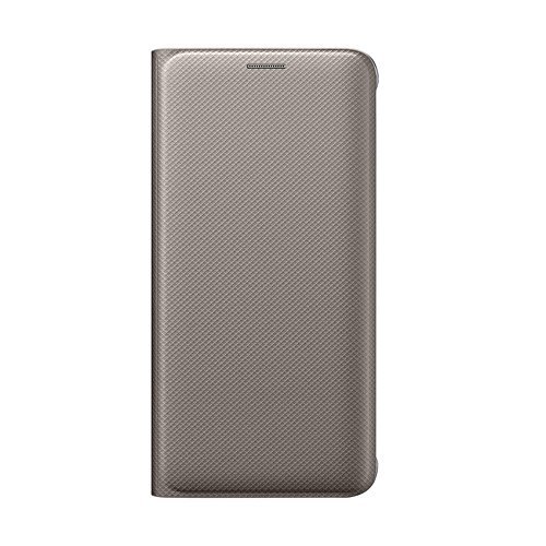 Samsung Flip Wallet EF-WG928 - Funda para Samsung Galaxy S6 Edge +, color oro Samsung Flip Wallet EF-WG928 - Funda para Samsung Galaxy S6 Edge +, color oro