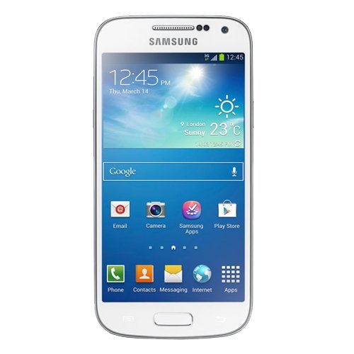 Samsung Galaxy S4 Mini (GT-I9195) - Smartphone libre Android (pantalla 4.3", 540 x 960 Pixeles, Super AMOLED, 1.7 GHz, 8 GB de capacidad, microSD (TransFlash), 1 GB de RAM), blanco
