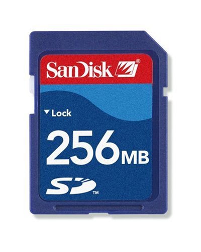 Sandisk SD™ Card 256Mb Memoria Flash 0,25 GB - Tarjeta de Memoria (0,25 GB, SD, Azul)