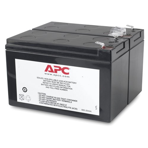 Schneider Electric APCRBC113 113 Cartucho de Batería de Sustitución de APC, 15.2cm x 10.2cm x 13.3cm, Negro