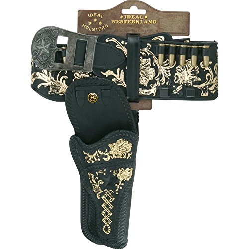Schrödel - Cinturón de pistola para disfraz, color negro , color/modelo surtido