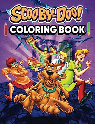 Scooby Doo Coloring Book: Very Fun Scooby-Doo! Coloring Pages With A Lot Of Illustrations For All Fans
