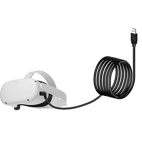 Seltureone Oculus Link - Cable de repuesto para Oculus Quest 2 / Quest, 5 Gbps USB 3.2 Gen 1 3A de alta velocidad de transferencia de datos para PC y portátil