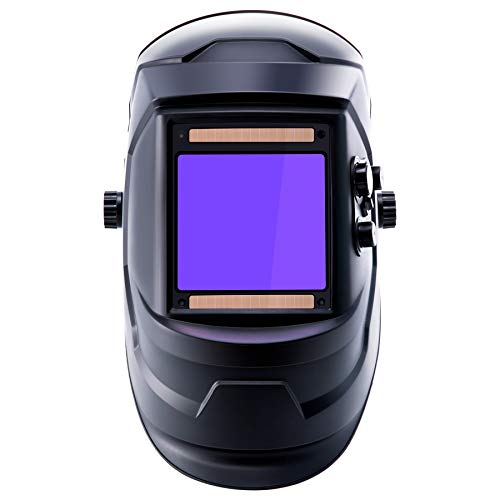 Sfeomi Careta para Soldar de 1/1/1/1 Casco de Soldadura Automática con Pantalla de 100 x 93mm Careta de Soldar Automatica Profesional para Soldadura MIG/MMG/TIG Sfeomi Careta para Soldar de 1/1/1/1 Casco de Soldadura Automática con Pantalla de 100 x 93mm Careta de Soldar Automatica Profesional para Soldadura MIG/MMG/TIG