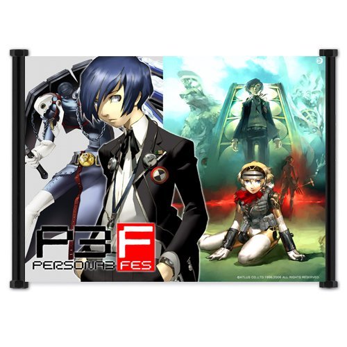 Shin Megami Tensei Persona 3 Game Fabric Wall Scroll Poster (20x16) Inches by Time Road Poster