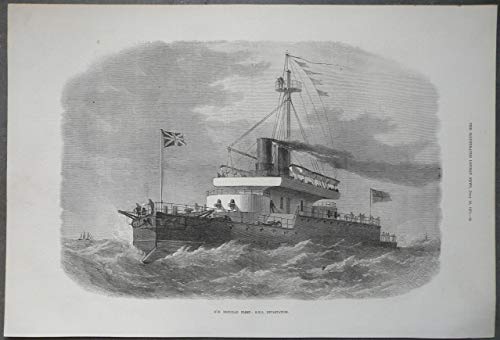 Ship - Our Ironclad Fleet H.M.S. Devastation - The Illustrated London News - Xylograph - July 22, 1871 - London - 27x40 cm. - Original Print