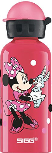 Sigg Minnie Mouse 0,4 L Botella, Unisex Adulto, carbón