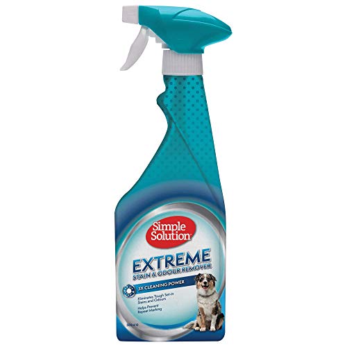 Simple Solution Extreme - Removedor de Manchas y olores para perros, 500 ml