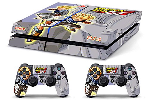 Skin PS4 HD DRAGONBALL GT TRUNKS - limited edition DECAL COVER ADHESIVO playstation 4 SONY BUNDLE