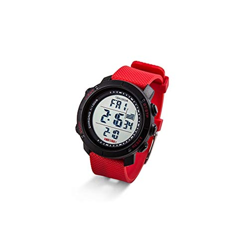 Skoda Monte Carlo - Reloj de Pulsera, Color Negro y Rojo 3U0050800A