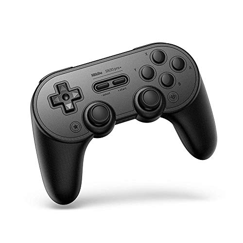 SN30 Pro Plus Mando Bluetooth, Controller Inalambrico para Switch/PC/Android/Mac/Steam/Raspberry Pi - Edicion Negra