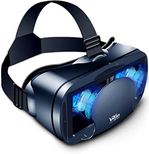 Snnim [Nuevo] 3D VR Gafas de Realidad Virtual, Disfruta de los Mejores Juegos y Videos, Compatible 5 Inch - 7 Inch Pulgadas Smartphone Amplia compatibilidad por Android/iOS