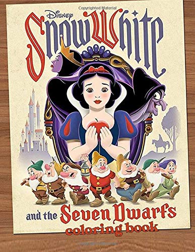Snow White And The Seven Dwarfs Coloring Book: Ideal For Kids And Adults To Inspire Creativity And Relaxation With 50+ Coloring Pages Of Snow White And The Seven Dwarfs