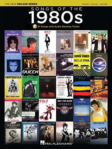 Songs of the 1980s Songbook: The New Decade Series with Online Play-Along Backing Tracks (English Edition)